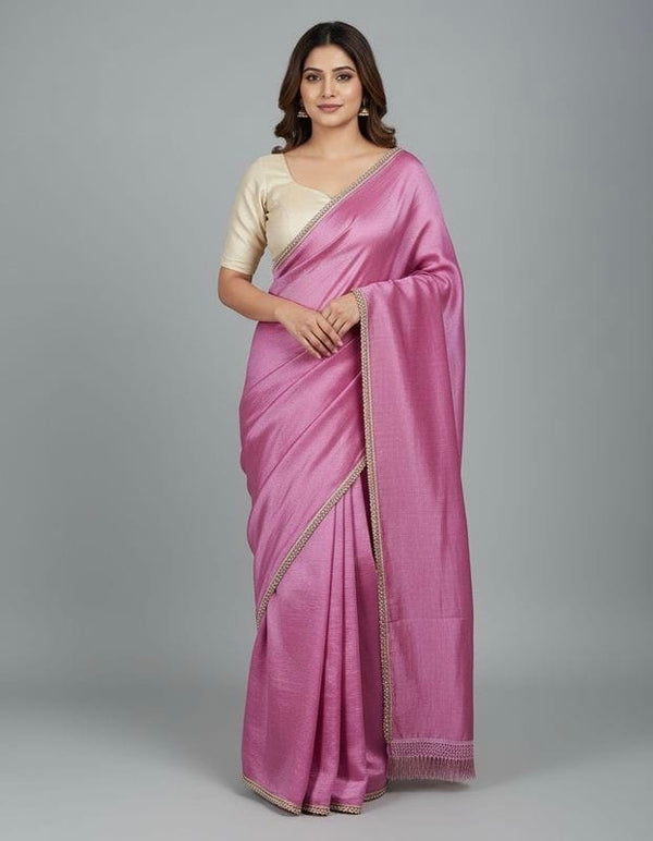 Mauve Shade Saree
