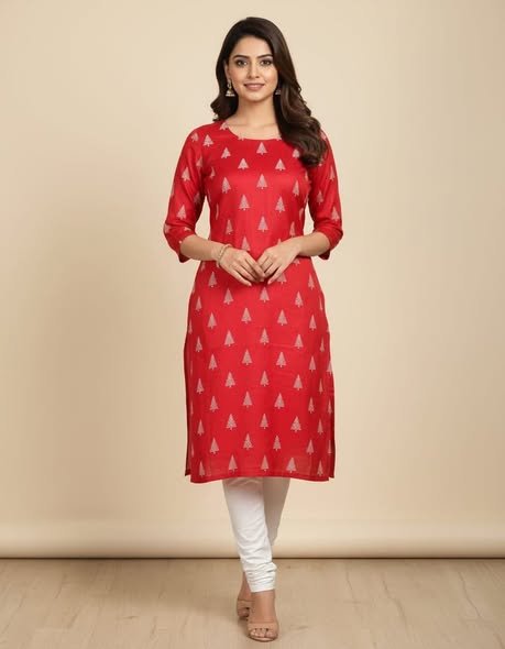 Christmas Kurti