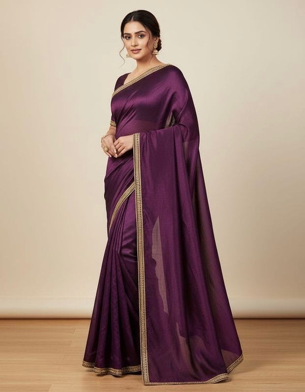 Velvet Shade Saree