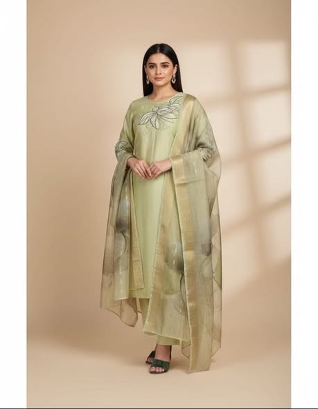 Sage Green Salwar