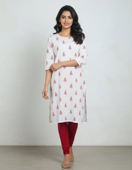 Christmas Kurti