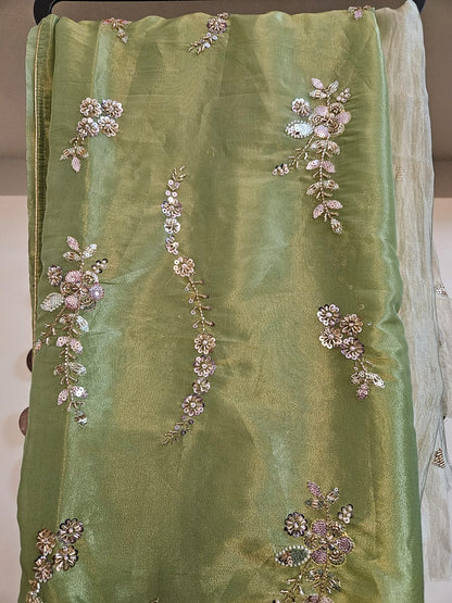 Premium Designer Wear Saree with intricate sequins work